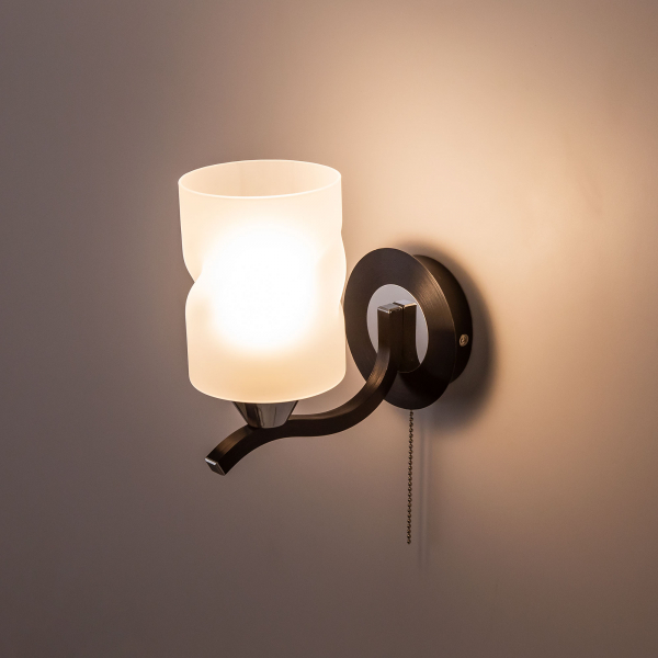 Citilux Сиерра CL119411 Бра с выключателем Чёрное, изображение 6