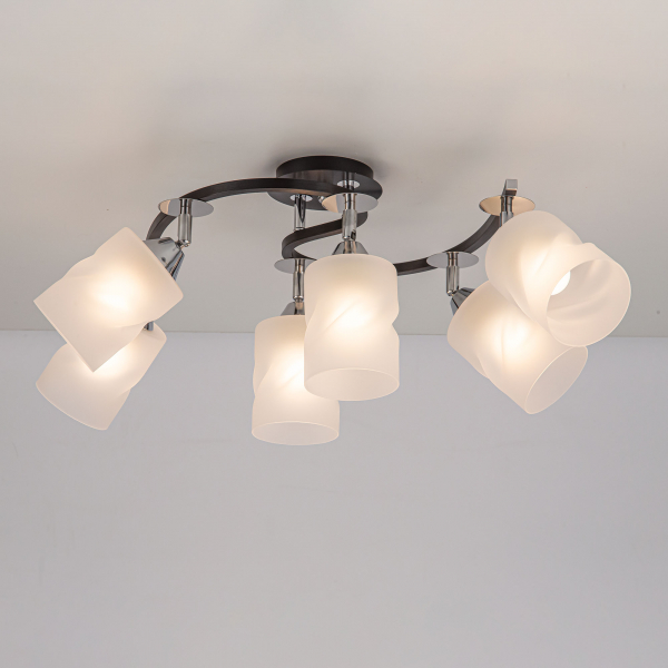 Citilux Сиерра CL119261 Люстра с поворотными плафонами Чёрная, изображение 3