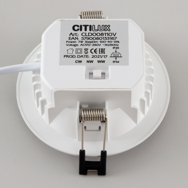 Citilux Акви CLD008110V LED Встраиваемый светильник Белый, изображение 18