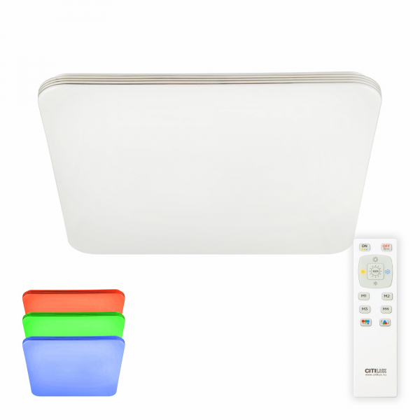 Citilux Симпла CL714K680G RGB Люстра светодиодная с пультом, изображение 20