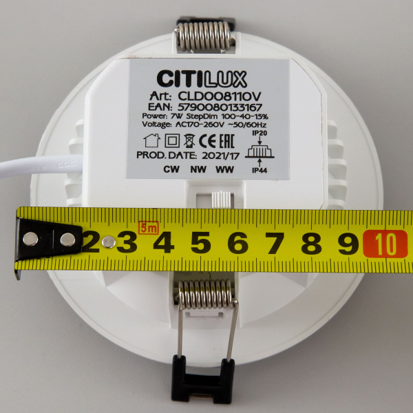 Citilux Акви CLD008110V LED Встраиваемый светильник Белый, изображение 19