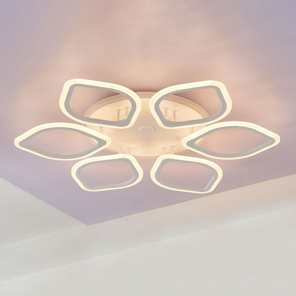 Citilux Ромби Смарт CL236A160E RGB Умная люстра Белая, изображение 11
