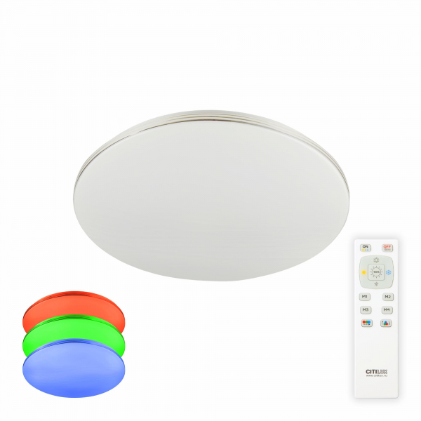 Citilux Симпла CL714330G RGB Люстра светодиодная с пультом, изображение 18