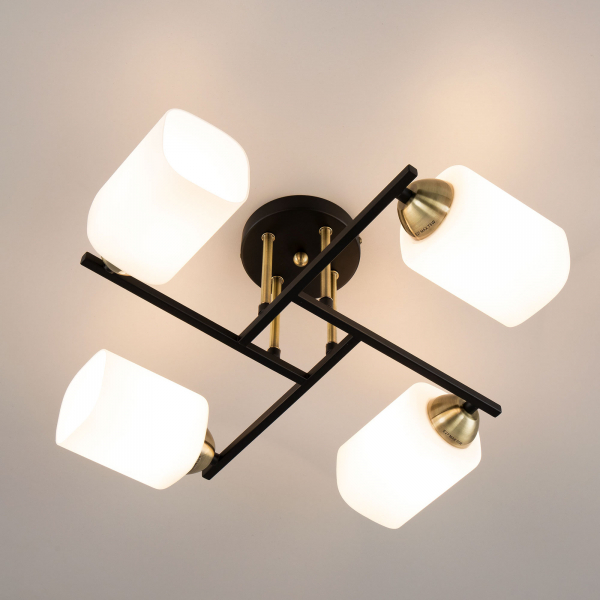 Citilux Генри CL130245 Люстра потолочная Чёрная, изображение 6