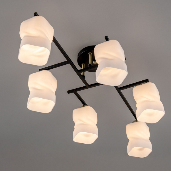 Citilux Джером CL129265 Люстра потолочная Чёрная, изображение 3
