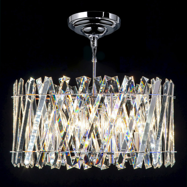 Citilux Ингвар CL334261 Люстра подвесная хрустальная Хром, изображение 11