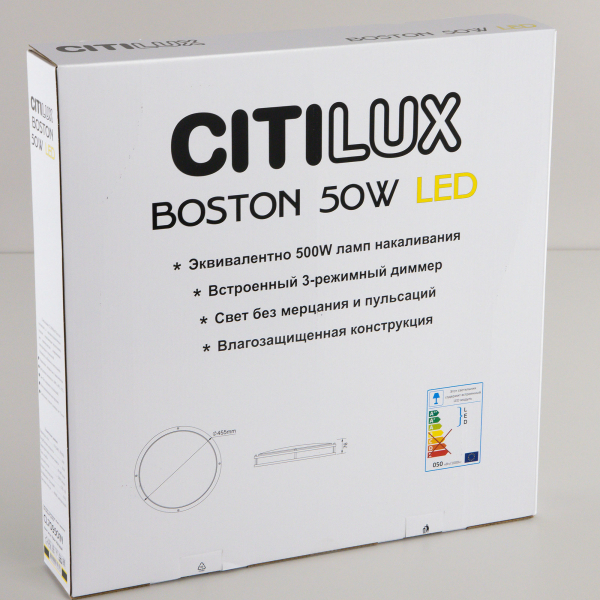 Citilux Бостон CL709501N LED Люстра с диммером Хром Матовый, изображение 13