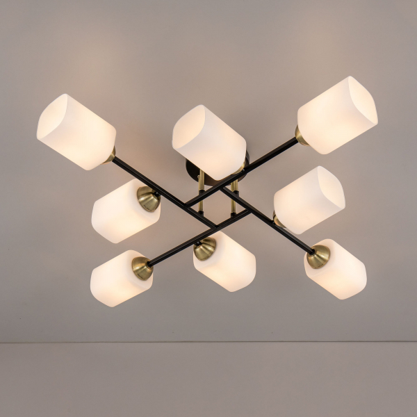 Citilux Генри CL130285 Люстра потолочная Чёрная, изображение 4