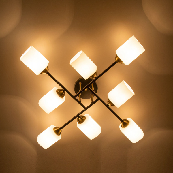 Citilux Генри CL130285 Люстра потолочная Чёрная, изображение 8