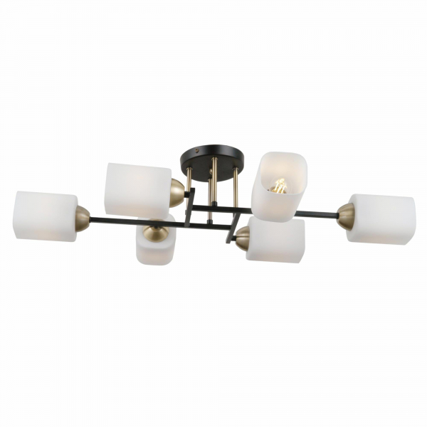 Citilux Генри CL130265 Люстра потолочная Чёрная, изображение 13
