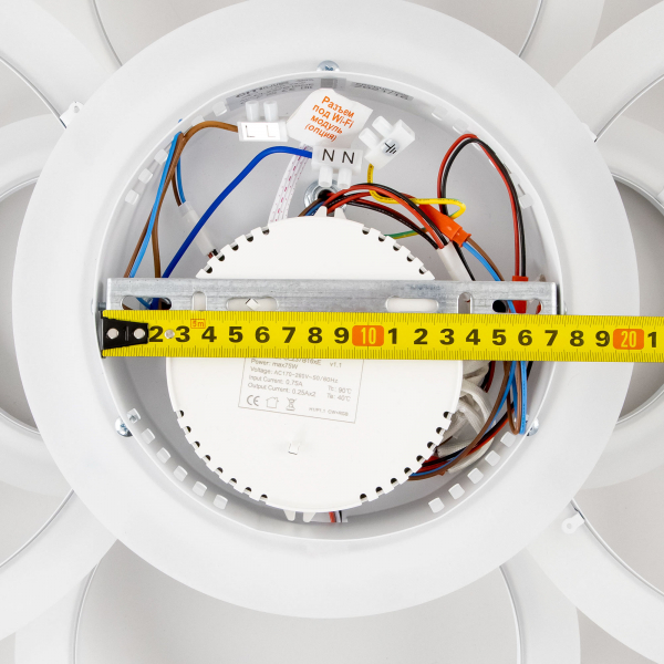 Citilux Сента CL237B160E RGB Люстра с пультом Белая, изображение 20