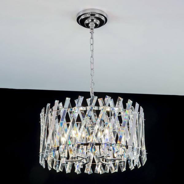 Citilux Ингвар CL334261 Люстра подвесная хрустальная Хром, изображение 20