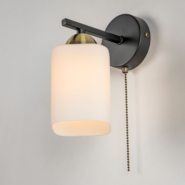 Citilux Генри CL130415 Бра с выключателем Чёрное, изображение 9