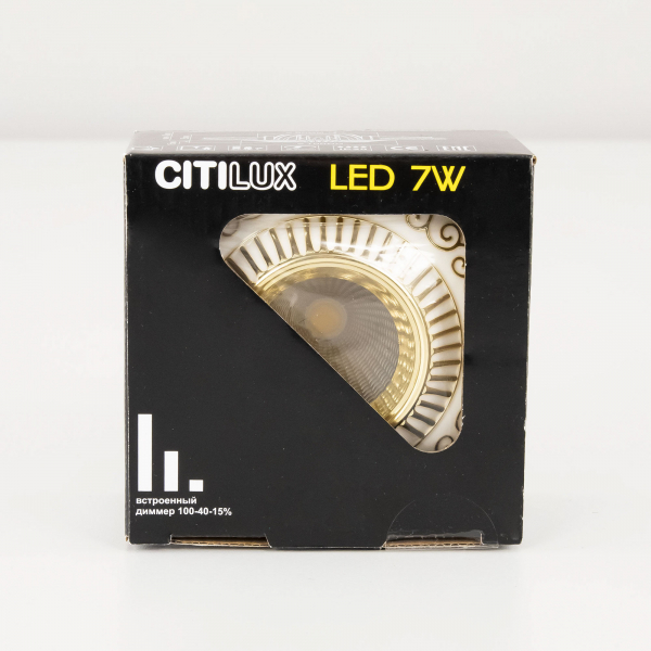 Citilux Боска CLD041NW2 LED Встраиваемый светильник с диммером, изображение 18