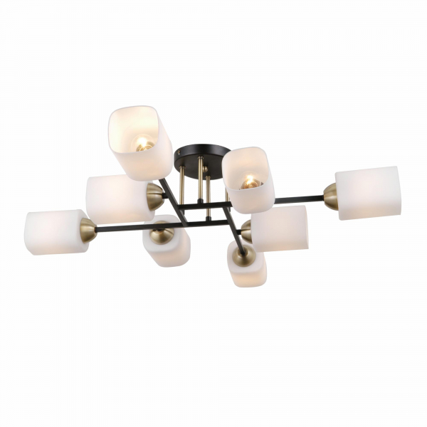 Citilux Генри CL130285 Люстра потолочная Чёрная, изображение 13