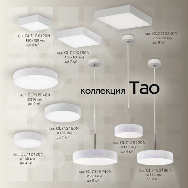 Citilux Тао CL712S120N LED Подвесной светильник с диммером, изображение 13