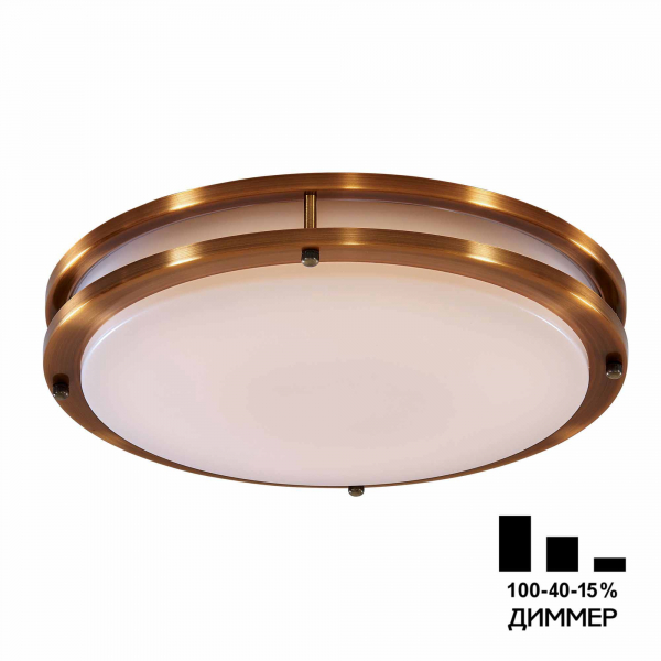 Citilux Бостон CL709503N LED Люстра с диммером Бронза, изображение 16