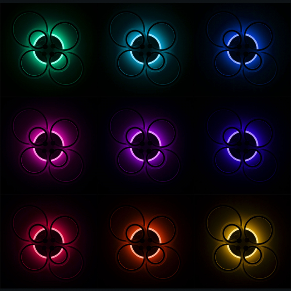 Citilux Сента CL237B160E RGB Люстра с пультом Белая, изображение 3