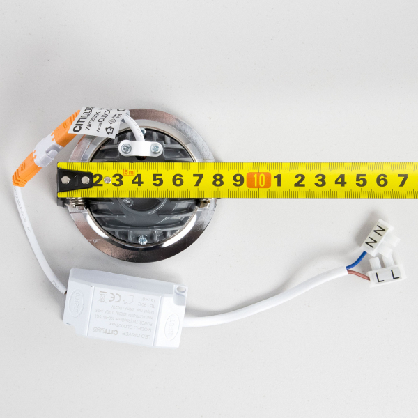 Citilux Гамма CLD004NW1 LED Встраиваемый светильник с диммером, изображение 8