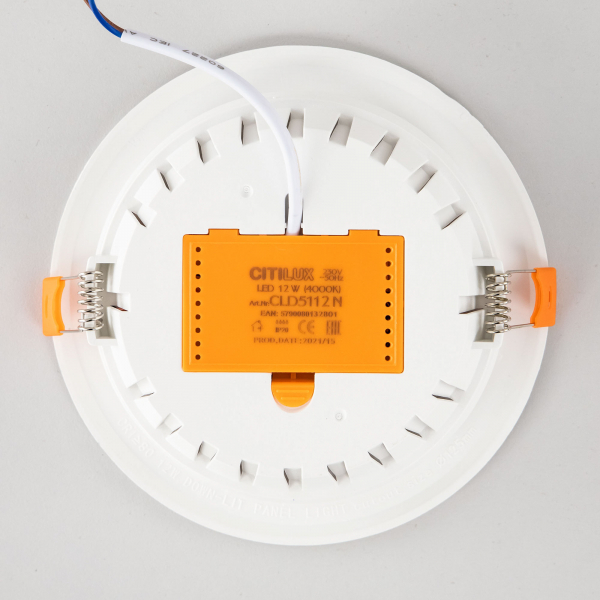 Citilux Кинто CLD5112N LED Встраиваемый светильник Белый, изображение 10