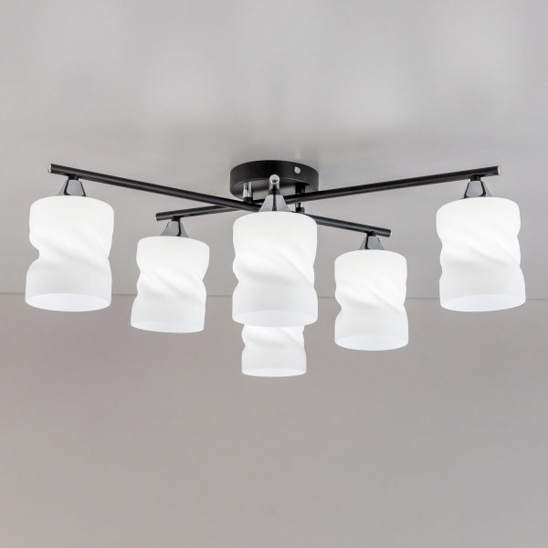 Citilux Нильс CL132165 Люстра потолочная Чёрная, изображение 6