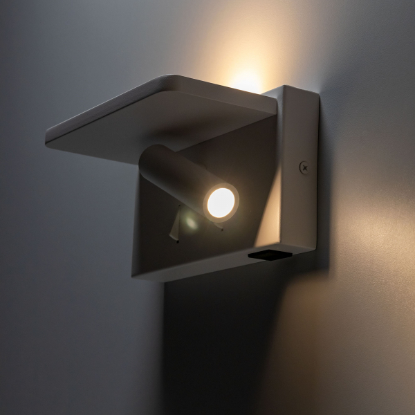 Citilux Декарт CL704370 LED USB QI Светильник поворотный Белый, изображение 7