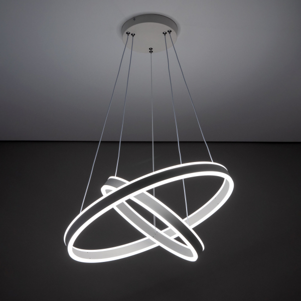 Citilux Дуэт CL719640 LED Люстра подвесная с пультом Белая, изображение 20