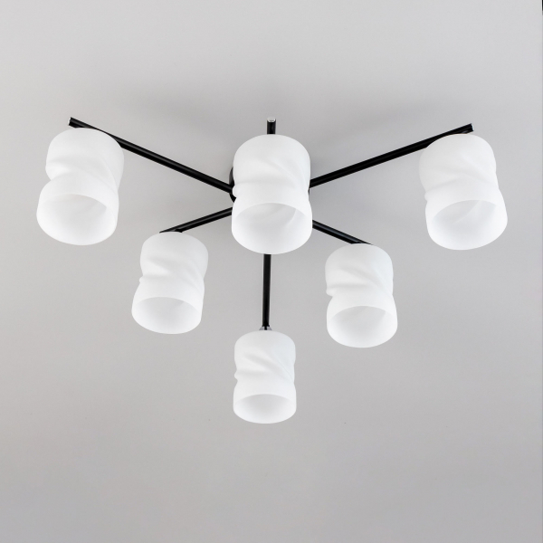 Citilux Нильс CL132165 Люстра потолочная Чёрная, изображение 2