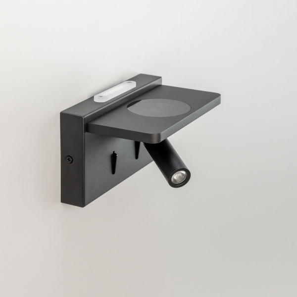 Citilux Декарт CL704371 LED USB QI Светильник поворотный Чёрный, изображение 12