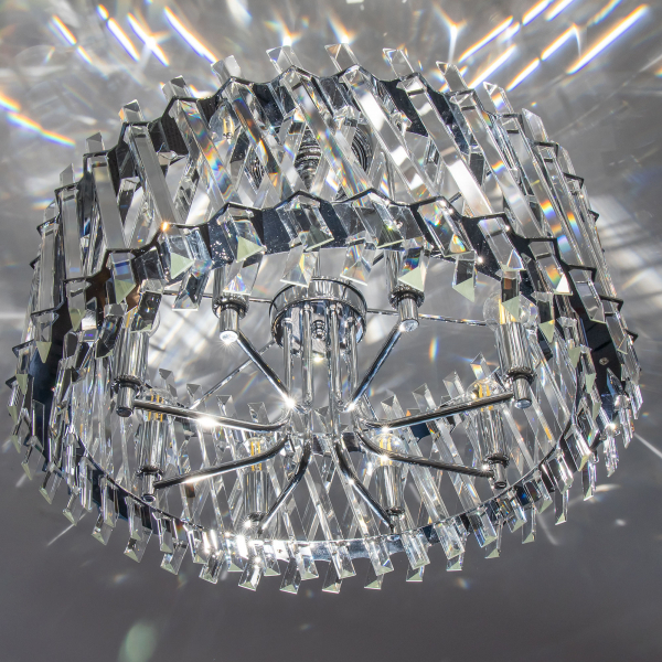 Citilux Ингвар CL334281 Люстра подвесная хрустальная Хром, изображение 12