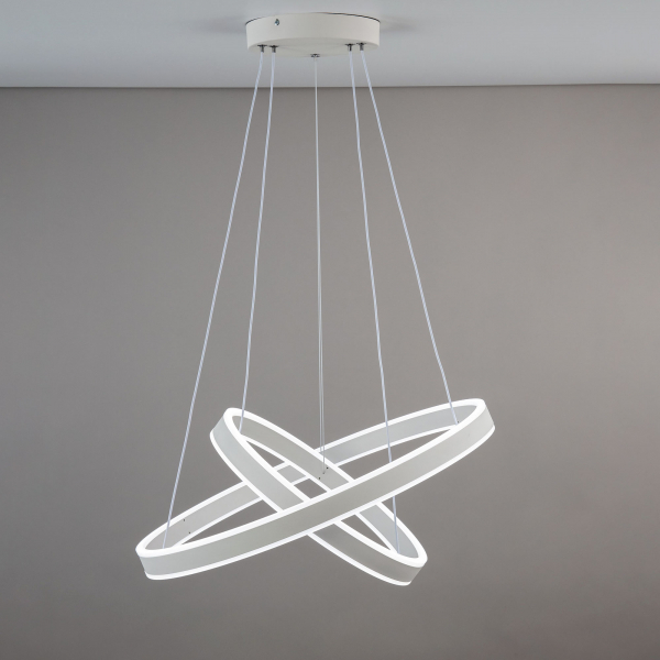 Citilux Дуэт CL719640 LED Люстра подвесная с пультом Белая, изображение 18