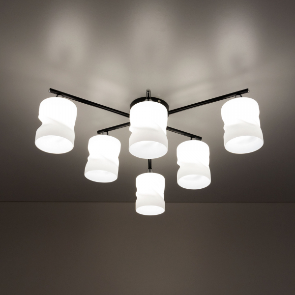 Citilux Нильс CL132165 Люстра потолочная Чёрная, изображение 18