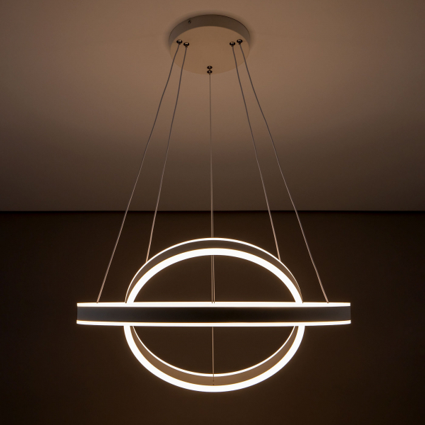 Citilux Дуэт CL719640 LED Люстра подвесная с пультом Белая, изображение 8