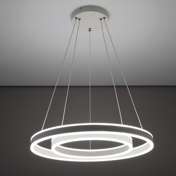 Citilux Дуэт CL719640 LED Люстра подвесная с пультом Белая, изображение 17