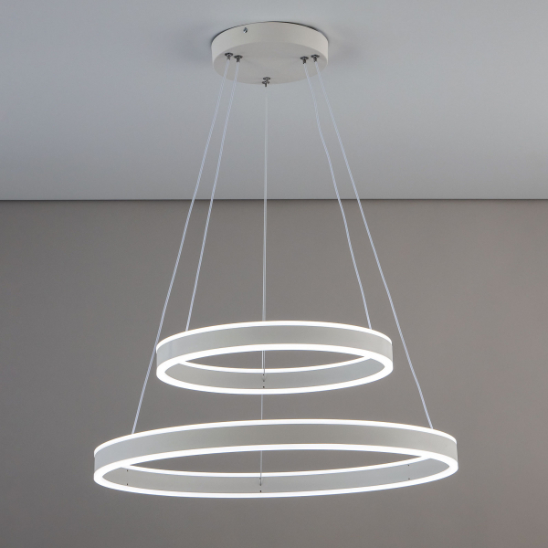 Citilux Дуэт CL719640 LED Люстра подвесная с пультом Белая, изображение 9