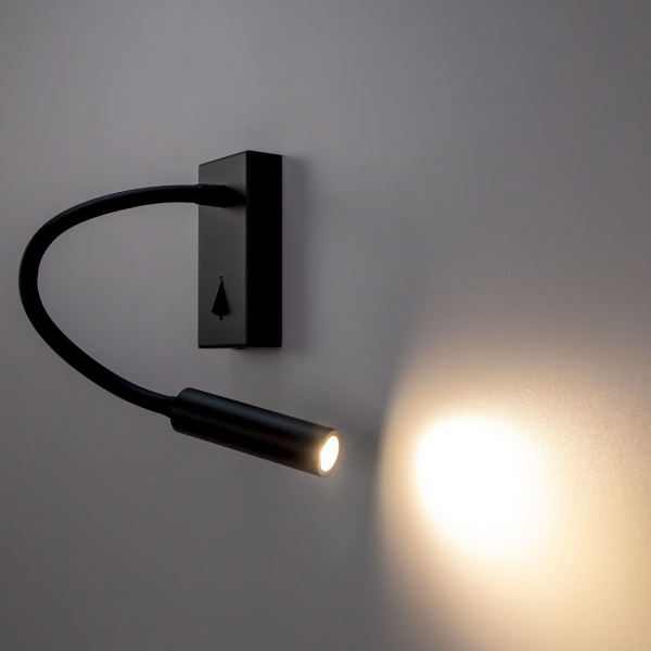 Citilux Декарт CL704361 LED Светильник гибкий с выключателем Чёрный, изображение 4