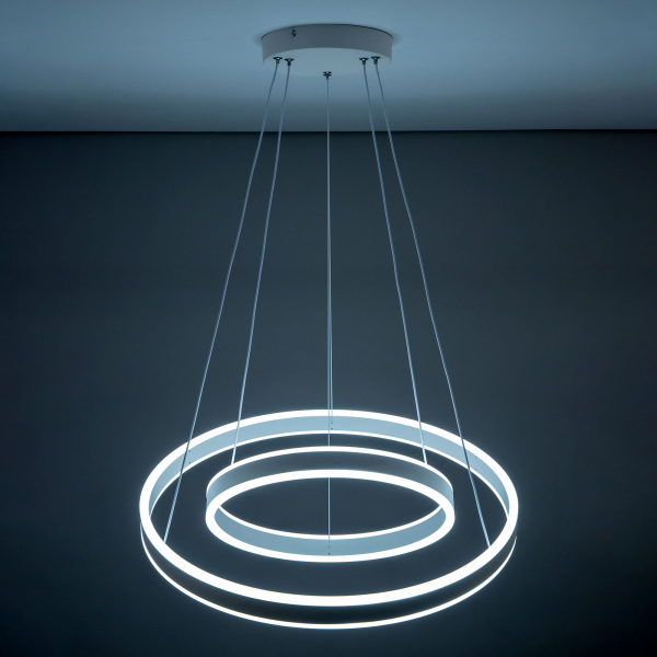 Citilux Дуэт CL719640 LED Люстра подвесная с пультом Белая, изображение 7
