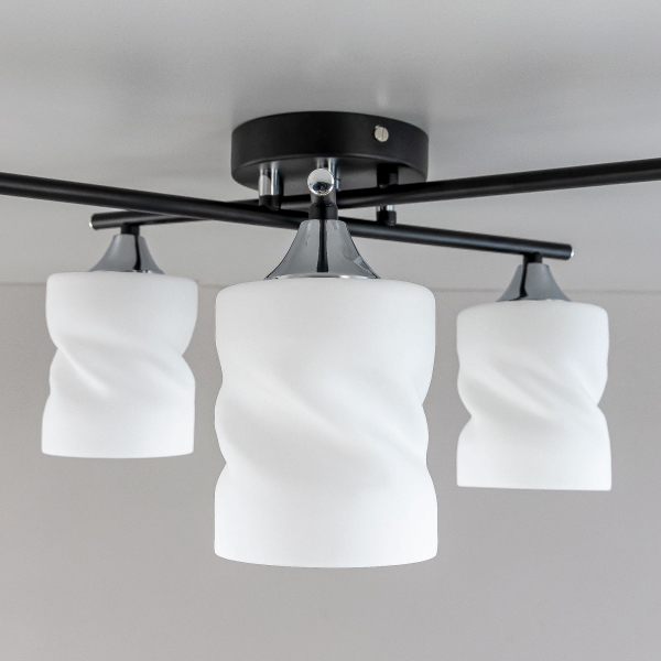 Citilux Нильс CL132165 Люстра потолочная Чёрная, изображение 12