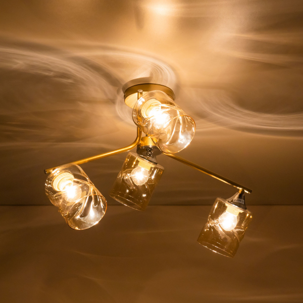 Citilux Клод CL137142 Люстра потолочная Золото, изображение 2