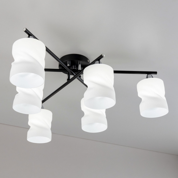 Citilux Нильс CL132165 Люстра потолочная Чёрная, изображение 8