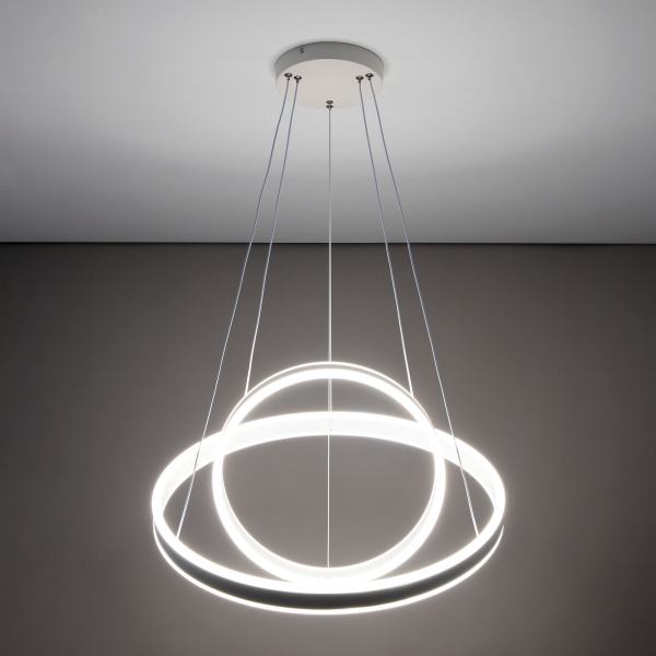 Citilux Дуэт CL719640 LED Люстра подвесная с пультом Белая, изображение 14