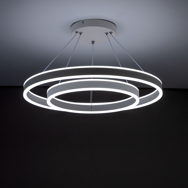 Citilux Дуэт CL719640 LED Люстра подвесная с пультом Белая, изображение 10
