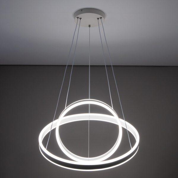 Citilux Дуэт CL719640 LED Люстра подвесная с пультом Белая, изображение 13
