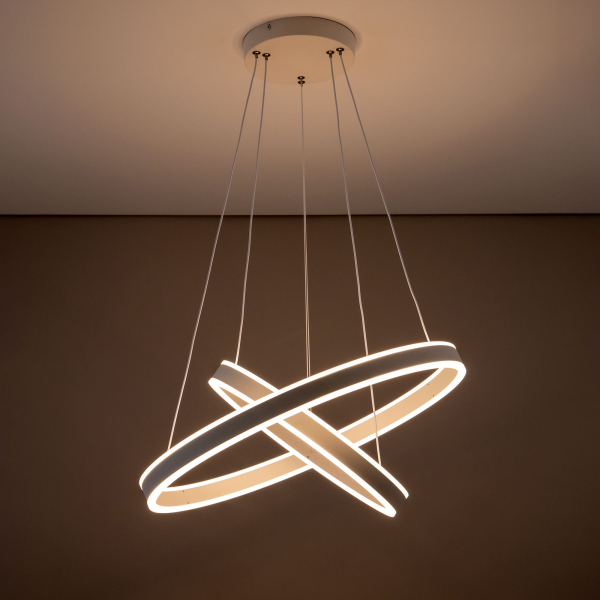 Citilux Дуэт CL719640 LED Люстра подвесная с пультом Белая, изображение 2