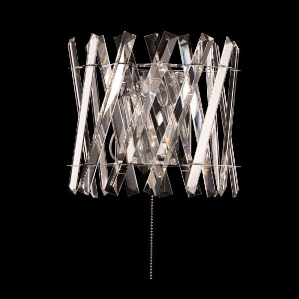 Citilux Ингвар CL334421 Бра хрустальное с выключателем Хром, изображение 5