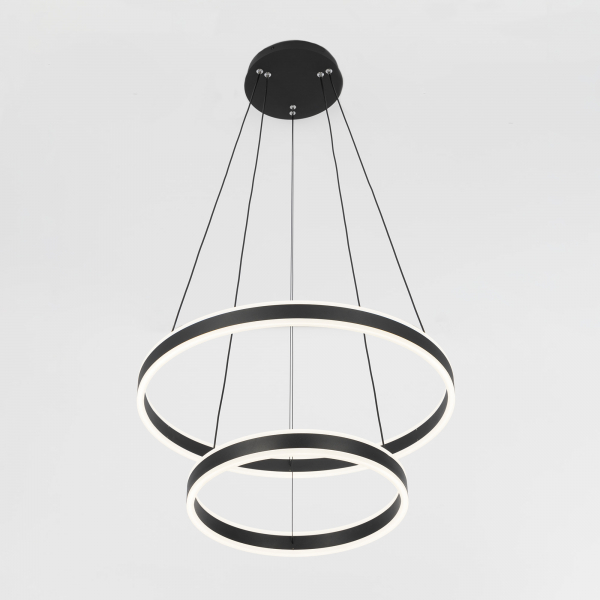 Citilux Дуэт CL719641 LED Люстра подвесная с пультом Чёрная, изображение 3