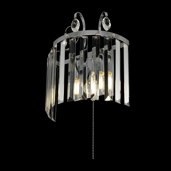 Citilux Инга CL335321 Бра хрустальное с выключателем Хром, изображение 8