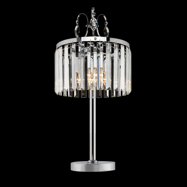 Citilux Инга CL335831 Настольная лампа хрустальная Хром, изображение 4