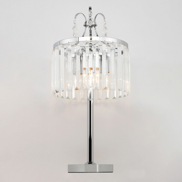 Citilux Инга CL335831 Настольная лампа хрустальная Хром, изображение 2