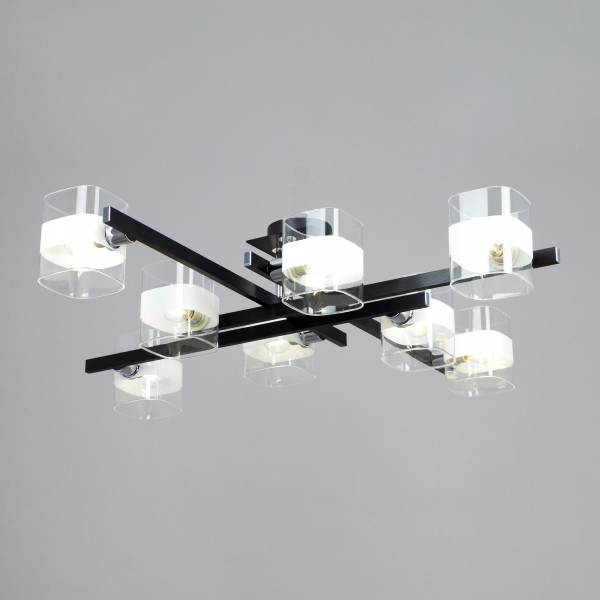Citilux Вирта CL139282 Люстра потолочная Чёрная, изображение 6